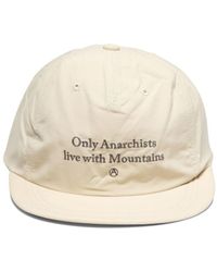 Mountain Research - "Only Anarchist Live With Mountains" Hat - Lyst
