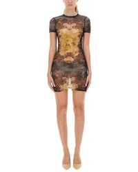 Jean Paul Gaultier - Mini "medaillon" Dress - Lyst