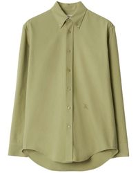 Burberry - Cotton Oxford Shirt - Lyst