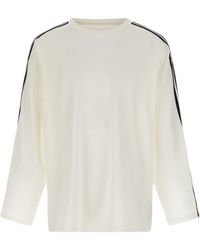 Y-3 - 'Y-3 Long Sleeve Tee 3-Stripes' T-Shirt - Lyst