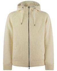 Herno - Reversible Padded Wool Bomber Jacket - Lyst