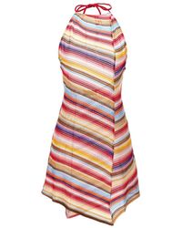 Missoni - Striped Short Cover-Up - Lyst