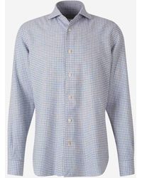 Vincenzo Di Ruggiero - Cotton Check Shirt - Lyst
