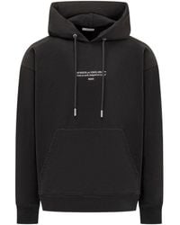 Off-White c/o Virgil Abloh All-over Logo Print Hoodie in