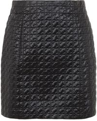 Patou - Quilted Shell Miniskirt - Lyst