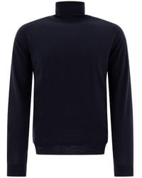 John Smedley - Merino Wool "Cherwell" Turtleneck Sweater - Lyst