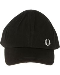 FRED PERRY Baseball Cap Mens Red or Sky multi Col Hat One-Size Canvas Caps BNWT FRED PERRY Baseball Cap Mens Red or Sky multi Col Hat One-Size Canvas Caps BNWT