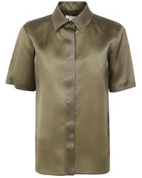 Max Mara - Acanto123 Short Sleeve Organdy Shirt - Lyst