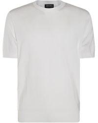 Zegna - Cotton Tshirt - Lyst