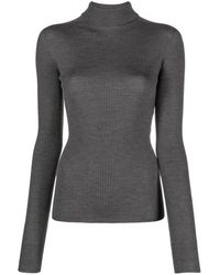 Sportmax - Wool Turtle-neck Sweater - Lyst