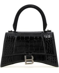 Balenciaga - Hourglass Small Leather Handbag - Lyst