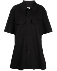 Lemaire - Short Sleeve Flared Shirt - Lyst
