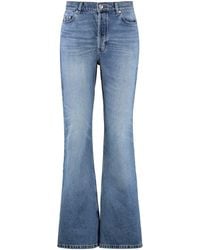 A.P.C. - Romy High-rise Flared Jeans - Lyst