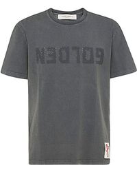 Golden Goose - T-shirts And Polos Grey - Lyst