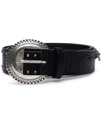 Golden Goose - Leather Belt On The Leather Ring - Lyst