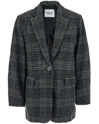Isabel Marant - 'Gesina' Single-Breasted Jacket With Notched Revers - Lyst