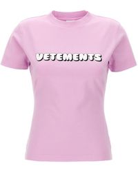 Vetements - 'Logo' T-Shirt - Lyst