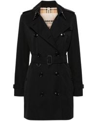 Burberry - Kensington Cotton Trench Coat - Lyst