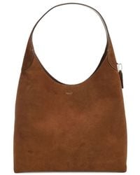 COACH - Brooklyn 39 Suede Leather Hobo Bag - Lyst