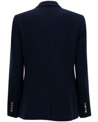 MICHAEL Michael Kors - Single-Breasted Jacket With Golden Buttons - Lyst