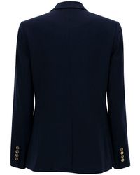 Michael Kors - Single-Breasted Jacket With Golden Buttons - Lyst