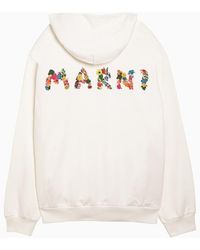 Marni - Hoodie With Logo - Lyst
