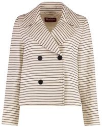 Max Mara - Assuan Double-Breasted Jacket - Lyst
