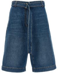 Etro - Midi Denim Skirt Jeans - Lyst