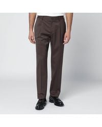 Santaniello - Wool-Blend Trousers - Lyst
