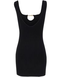 Jacquemus - Black 'la Mini Robe Sierra' Dress In Black Viscose Woman - Lyst