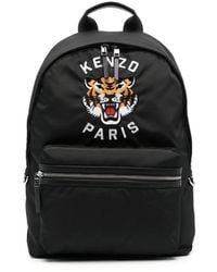 KENZO - Tiger-motif Backpack - Lyst