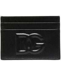 Dolce & Gabbana - Card Holder With Embossed Logo - Lyst