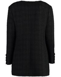 Gucci - Tweed Single-Breasted Jacket - Lyst