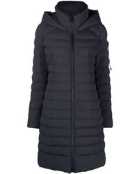 Peuterey Quilted Padded Coat - Blue