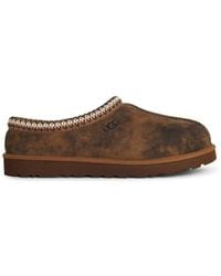 UGG - Tasman Baxter' Chestnut Suede Slippers - Lyst