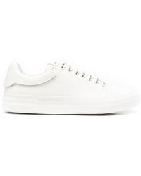 grey armani trainers