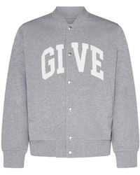 Givenchy - Jersey Varsity Bomber Jacket - Lyst