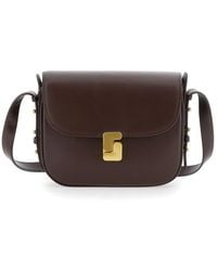 Soeur - 'Bellissima Mini' Crossbody Bag With Logo Detail On The Front - Lyst