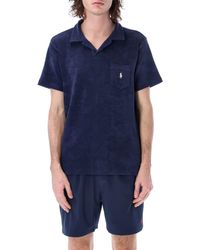 Polo Ralph Lauren - Terry Polo Shirt With Pocket - Lyst
