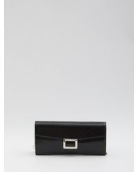Roger Vivier - Belle Vivier Wallet With Chain - Lyst