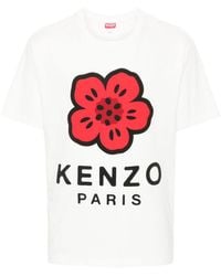KENZO - Cotton T-Shirt - Lyst