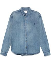 Saint Laurent - Cassandre Denim Shirt - Lyst