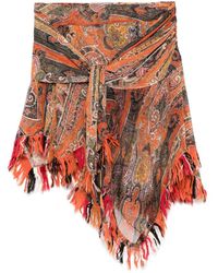 Isabel Marant - Dova Printed Cotton Skirt - Lyst