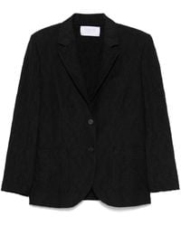 Harris Wharf London - Cotton Blend Blazer Jacket - Lyst