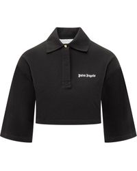 Palm Angels - Polo Shirt With Logo - Lyst