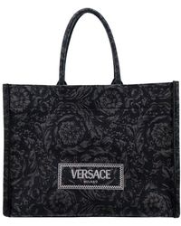 Versace - Large Barocco 'Athena' Bag - Lyst