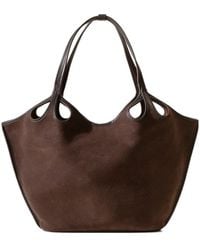 Hereu - Escala Suede Leather Tote Bag - Lyst