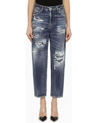 DSquared² - Washed Jeans With Wear - Lyst