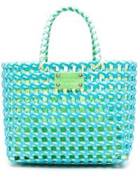 MSGM - Woven Tote Bags - Lyst