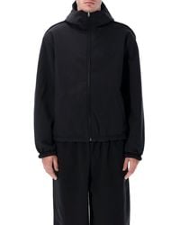 Arte' - Reersible Nylon And Sherpa Technical Hooded Jacket - Lyst